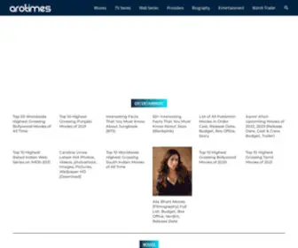 Arotimes.com(Movies, TV Series, Web Series, Biography, Entertainment News, Celebrity News, Gossips) Screenshot