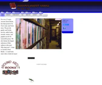 Aroundaboutbooks.com(Around About Books) Screenshot