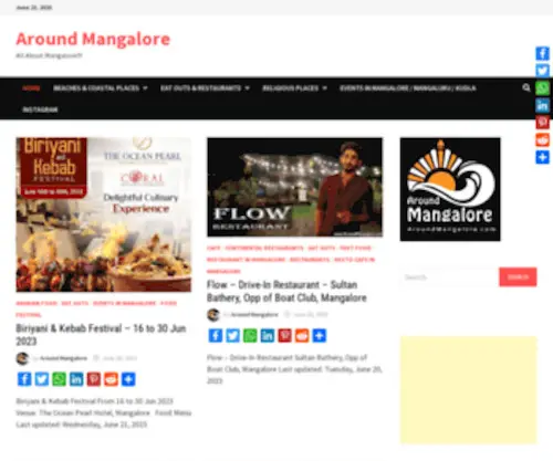 Aroundmangalore.com(Aroundmangalore) Screenshot