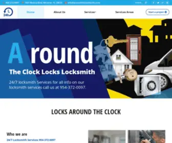 Aroundtheclocklocks.com(Locks Around The Clock) Screenshot