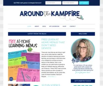 Aroundthekampfire.com(Around the kampfire) Screenshot