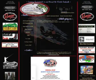 Aroundthetournamenttrail.com(BASS TOURNAMENT RESULTS) Screenshot