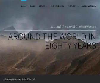Aroundtheworldineightyyears.com(Around the World in Eighty Years) Screenshot