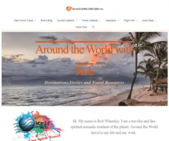 AroundtheWorldwithrob.com(Around the world travel) Screenshot