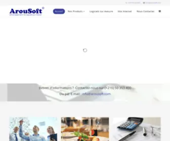 Arousoft.com(Développement sur mesure) Screenshot