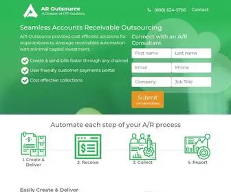 Aroutsource.com(Seamless Accounts Receivable Outsourcing) Screenshot