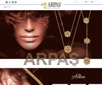 Arpas.com(Takı ve Mücevher Toptan Üreticisi 1982 den beri) Screenshot