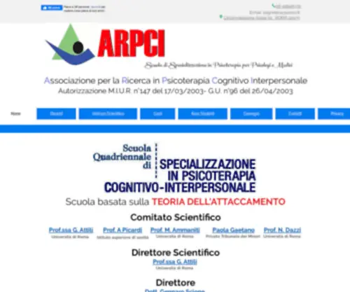 Arpci.it(Home) Screenshot