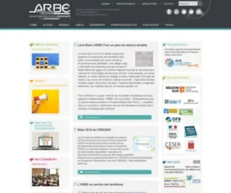 Arpe-ARB.org(Agence régionale pour l'environnement) Screenshot
