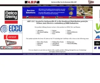 Arpelectric.com(ARP Starters and Alternators) Screenshot