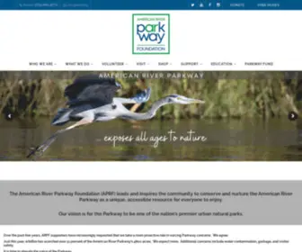 ARPF.org(The mission of the American River Parkway Foundation) Screenshot