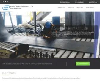 Arphu.com(Conveyor Belt vulcanizers) Screenshot
