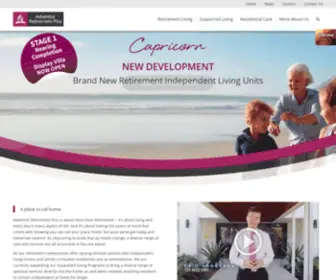 Arplus.org.au(Adventist Retirement Living) Screenshot