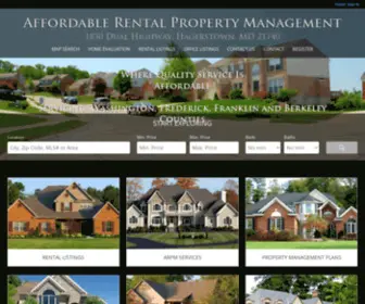 Arpmrentals.com(Affordable Rental Property Management) Screenshot