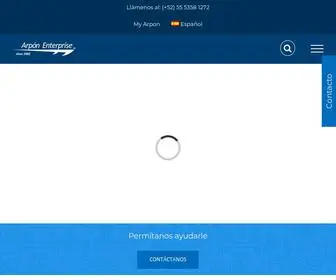 Arpon.com.mx(Arpon Enterprise) Screenshot