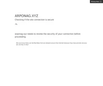 Arponag.xyz(Bot Verification) Screenshot