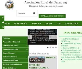 ARP.org.py(N Rural del Paraguay) Screenshot