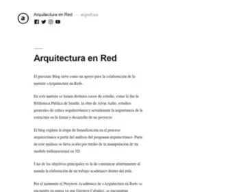 ArqRed.mx(Arquitectura en Red) Screenshot