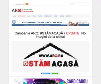 ARQ.ro(Arq stirile care te desteapta) Screenshot