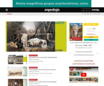 Arqueologiamexicana.mx(Arqueología) Screenshot