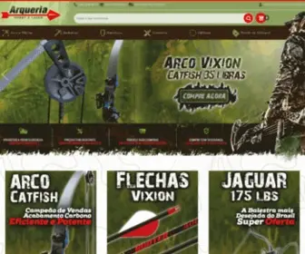 Arqueria.com.br(Arco e Flechas e Balestras) Screenshot
