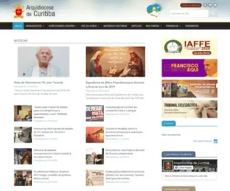 Arquidiocesedecuritiba.org.br(Arquidiocese de Curitiba) Screenshot