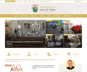 Arquidiocesejuizdefora.org.br(Arquidiocese de Juiz de Fora) Screenshot