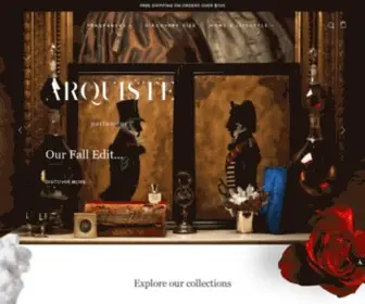 Arquiste.com(Olfactive Restoration) Screenshot
