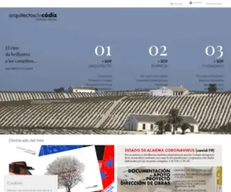 Arquitectosdecadiz.com(Arquitectos de Cádiz) Screenshot