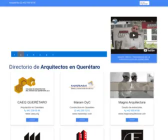 Arquitectosenqueretaro.com(Arquitectura Industrial) Screenshot