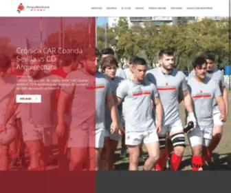 Arquitectura-Rugby.org(Club Deportivo Arquitectura) Screenshot