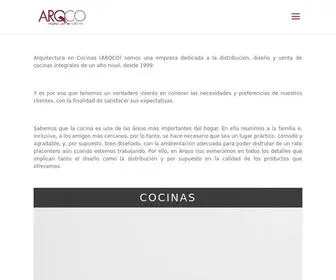 Arquitecturaencocinas.com(ARQCO) Screenshot