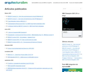 Arquitecturaibm.com(Blog sobre IBM) Screenshot