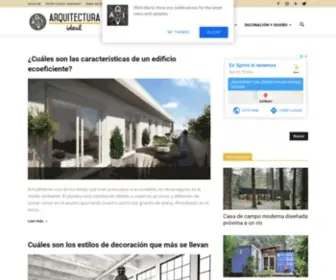 Arquitecturaideal.com(Arquitectura) Screenshot
