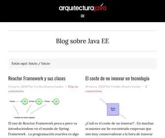 Arquitecturajava.com(Arquitectura Java) Screenshot