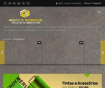 Arquitetoresidencial.com.br(Arquiteto Residencial Projetos Arquitetura Engenharia & Design) Screenshot