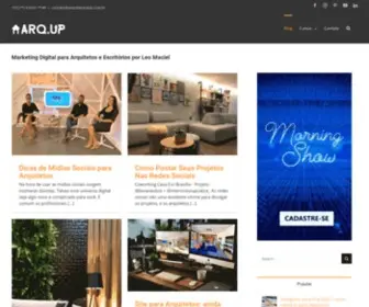 Arquiteturaup.com.br(Marketing Digital para Arquitetos e Designers) Screenshot