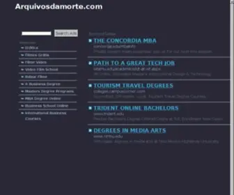 Arquivosdamorte.com(De beste bron van informatie over arquivosdamorte) Screenshot