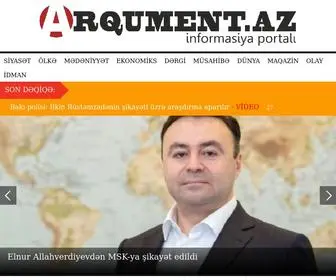 Arqument.az(Azərbaycanda) Screenshot
