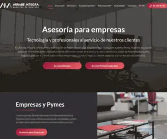 Arrabeintegra.es(Asesoría para empresas en Madrid) Screenshot