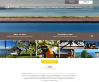 Arraialresort.com(Arraial d&#039;Ajuda Eco Resort) Screenshot