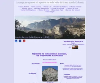 Arrampicata-Arco.com(Alpinismo) Screenshot