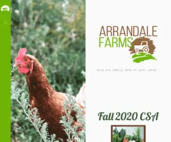 Arrandalefarms.com(Arrandale Farms) Screenshot
