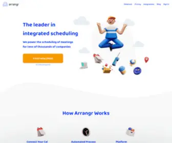 Arrangr.com(The fastest and easiest way to schedule a meeting) Screenshot