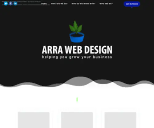 Arrawebdesign.com(Arra Web Design) Screenshot