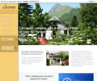 Arrayade.com(Gîtes) Screenshot
