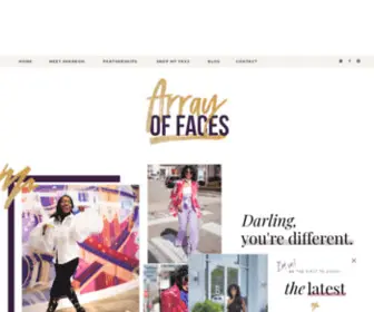 Arrayoffaces.com(Array of Faces) Screenshot