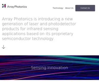 Arrayphotonics.com(Array Photonics) Screenshot