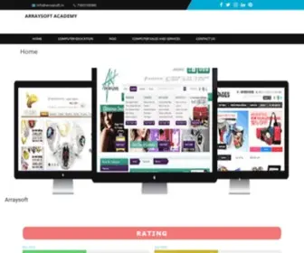 Arraysoft.in(ArraySoft Computer Academy) Screenshot