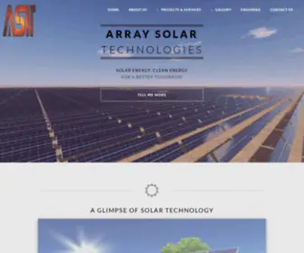 Arraysolar.co.in(ArraySolarTechnologies) Screenshot